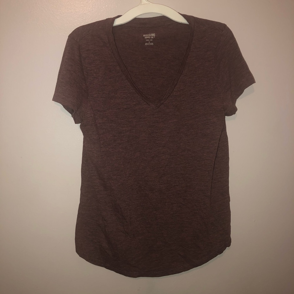 V-Neck Women’s Purple Tee